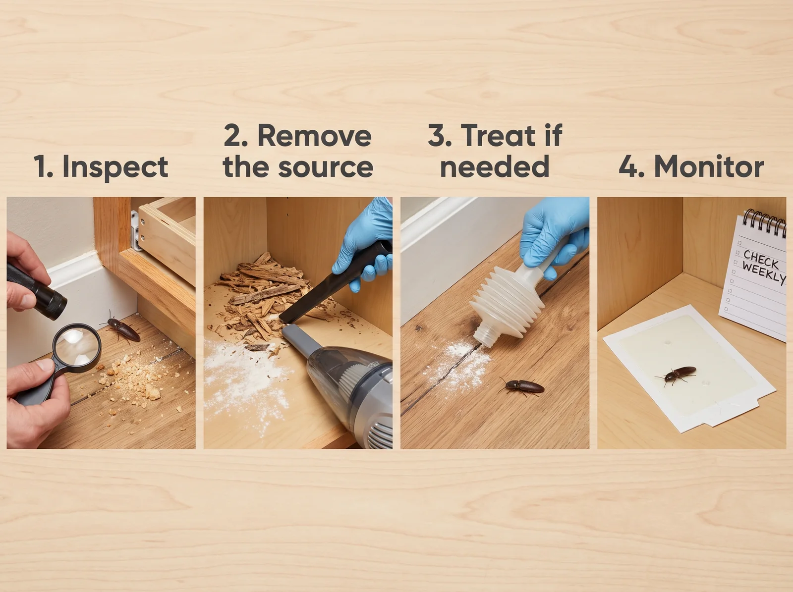 Click Beetle — step-by-step removal plan